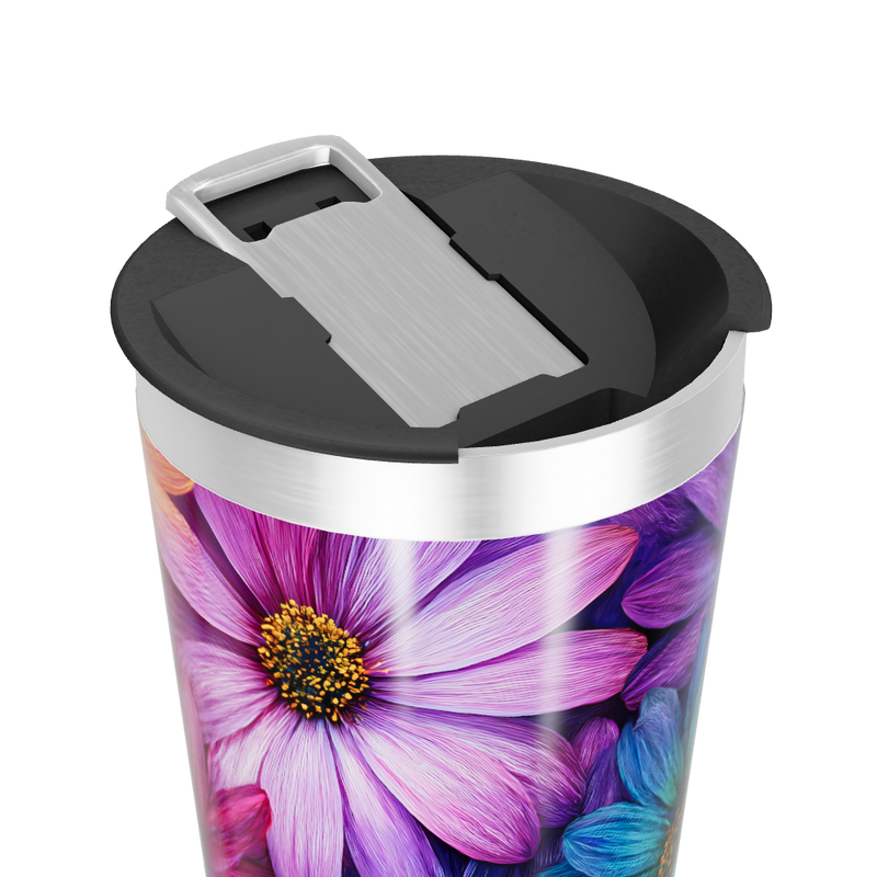 Copo Térmico - Flores Coloridas