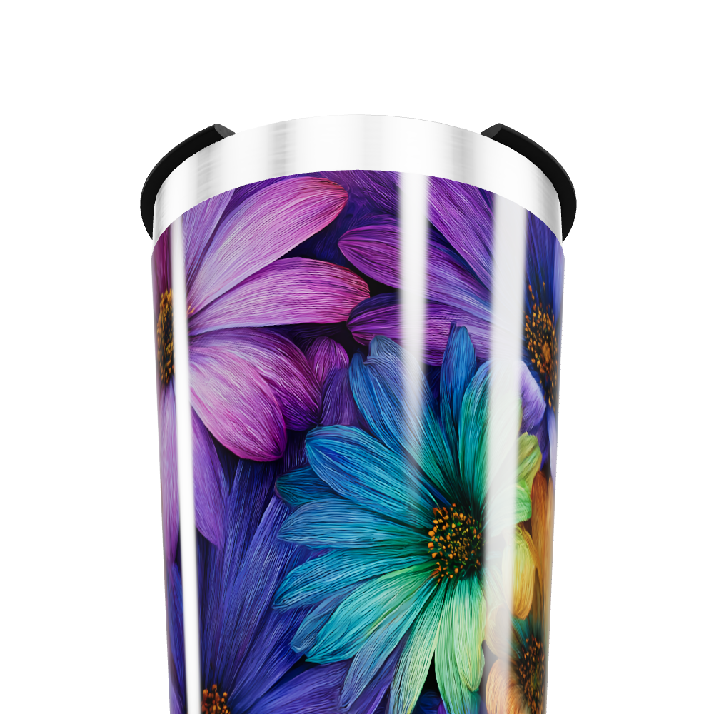 Copo Térmico - Flores Coloridas