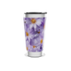 Copo Térmico - Flores Roxas Aço Inox