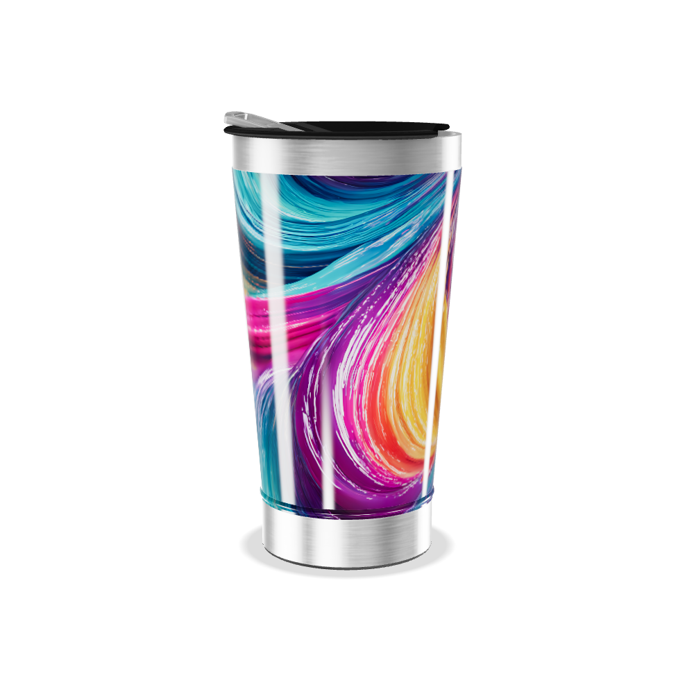 Copo Térmico - Estampa Multicolorida