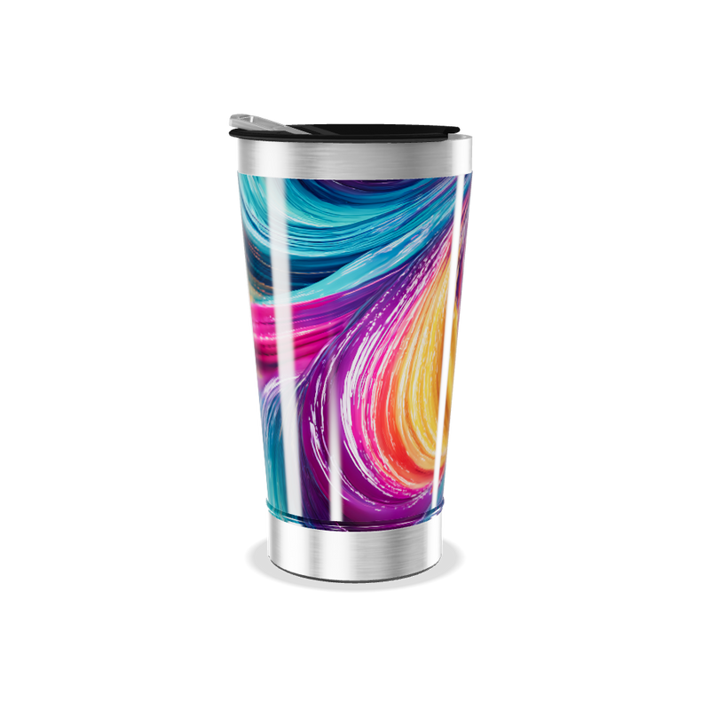 Copo Térmico - Estampa Multicolorida