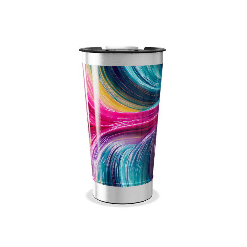 Copo Térmico - Estampa Multicolorida