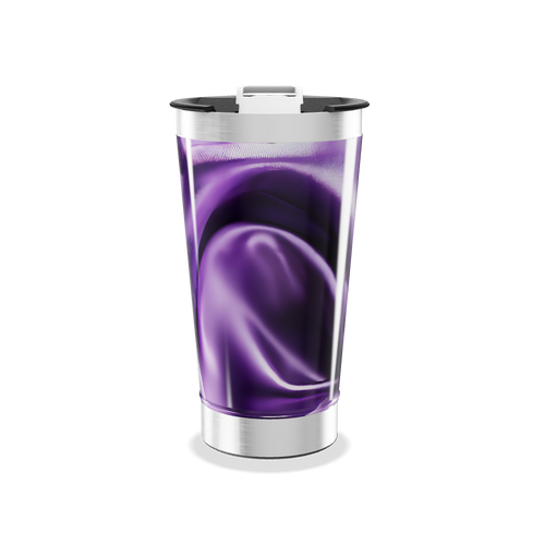 Copo Térmico - Roxo Marmorizado Inox
