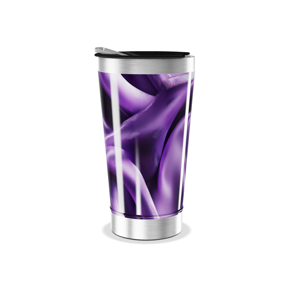 Copo Térmico - Roxo Marmorizado Inox