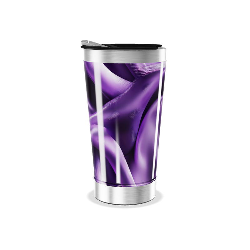 Copo Térmico - Roxo Marmorizado Inox