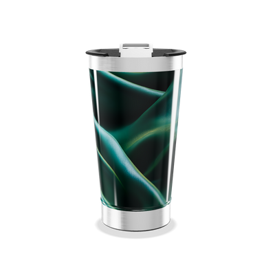 Copo Térmico - Estampa Orgânica Verde