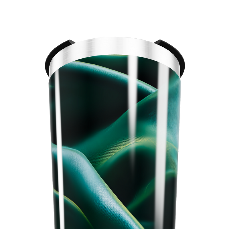 Copo Térmico - Estampa Orgânica Verde