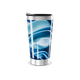 Copo Térmico - Azul com Design Fluido