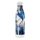 Garrafa Inox Azul - Estampa Geométrica