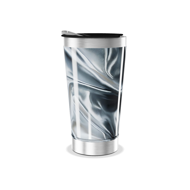 Copo Térmico - Preto Marmorizado Inox