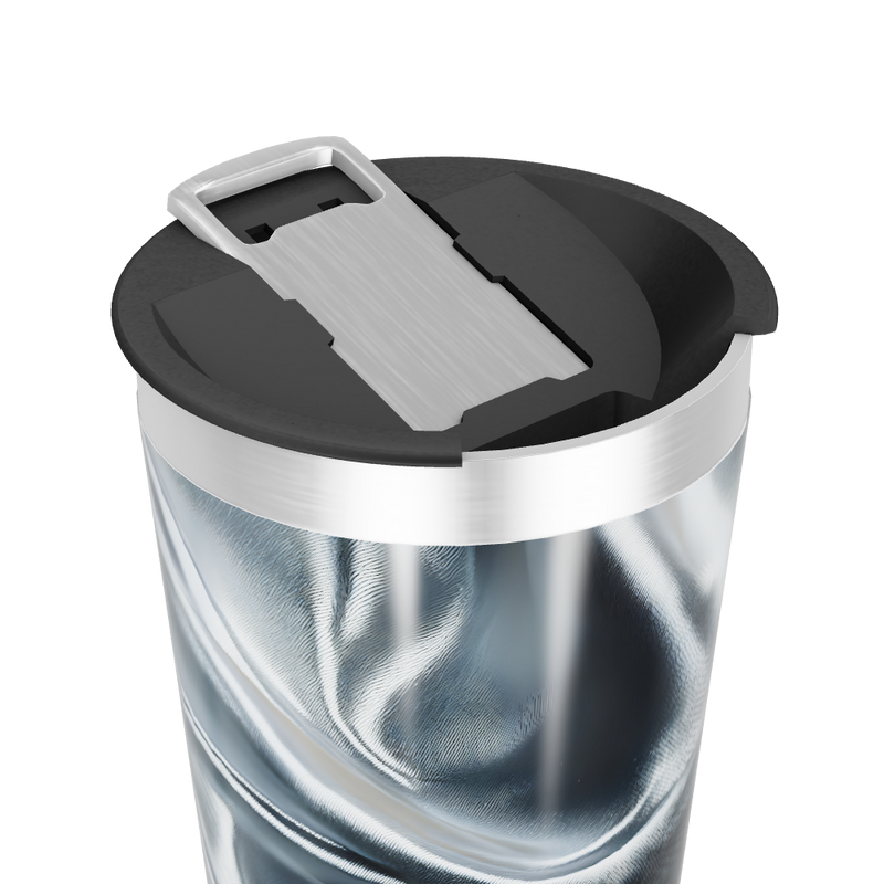 Copo Térmico - Preto Marmorizado Inox