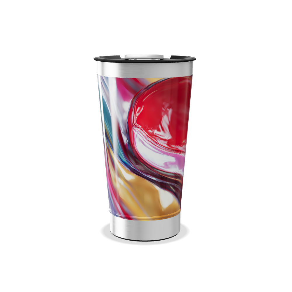 Copo Térmico - Estampa Multicolorida