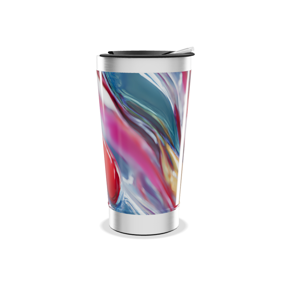 Copo Térmico - Estampa Multicolorida