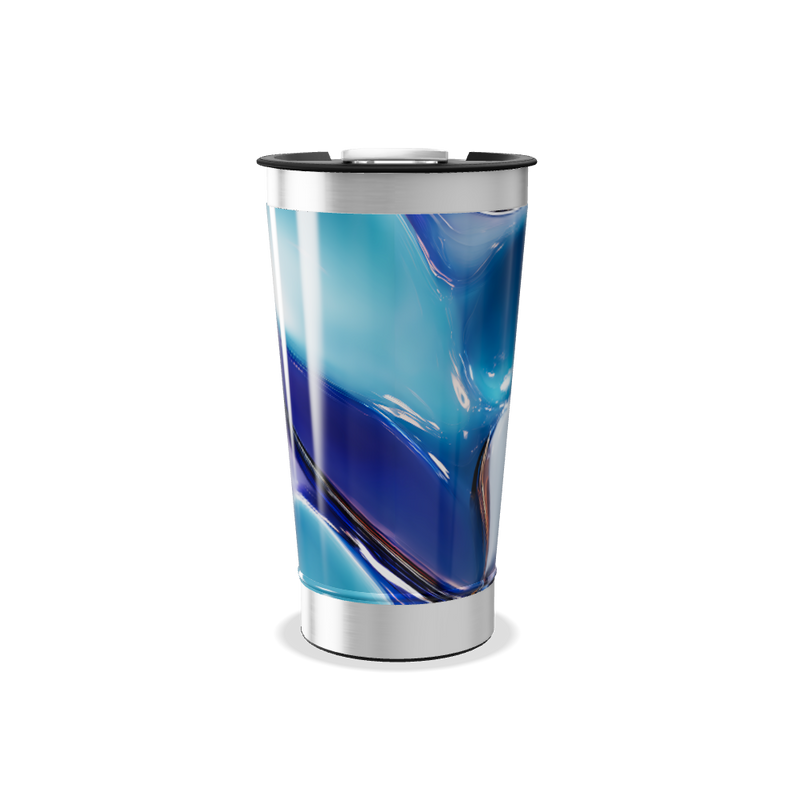 Copo Térmico - Roxo Azul Inox