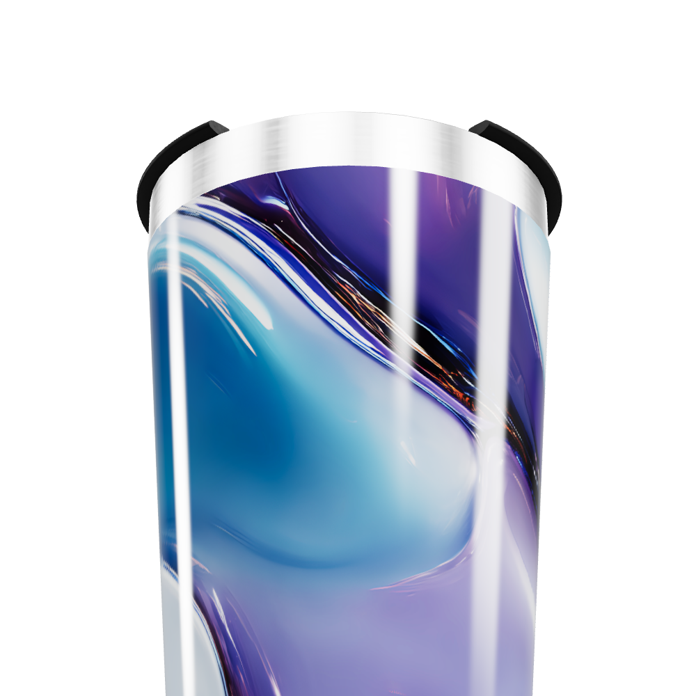 Copo Térmico - Roxo Azul Inox