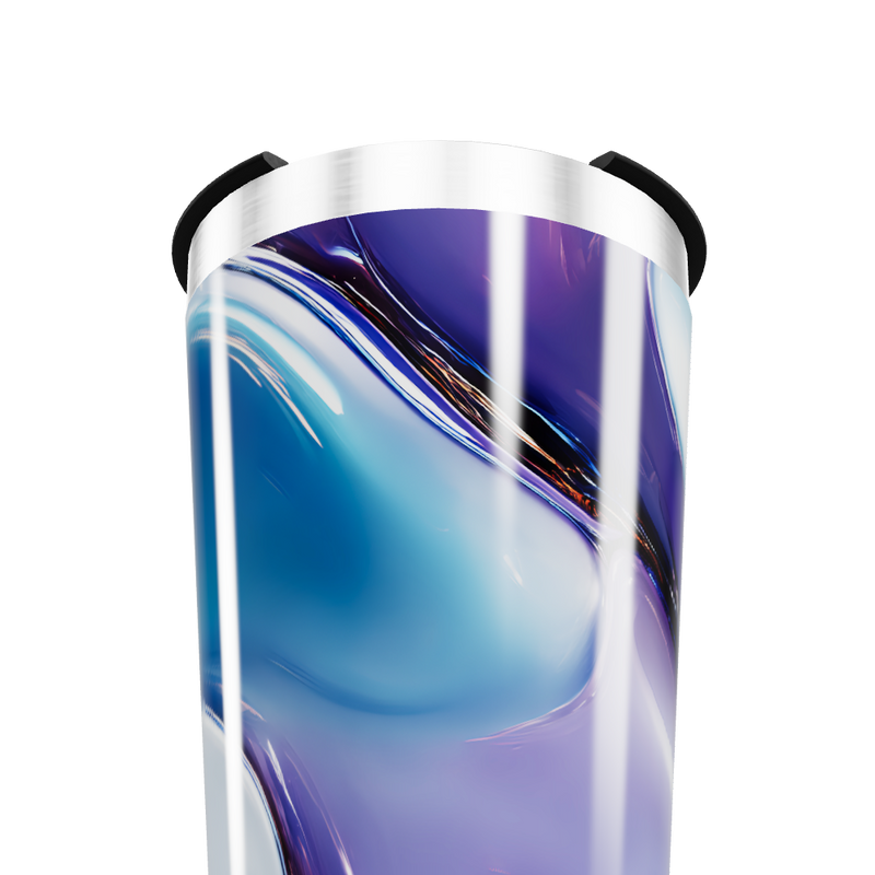 Copo Térmico - Roxo Azul Inox