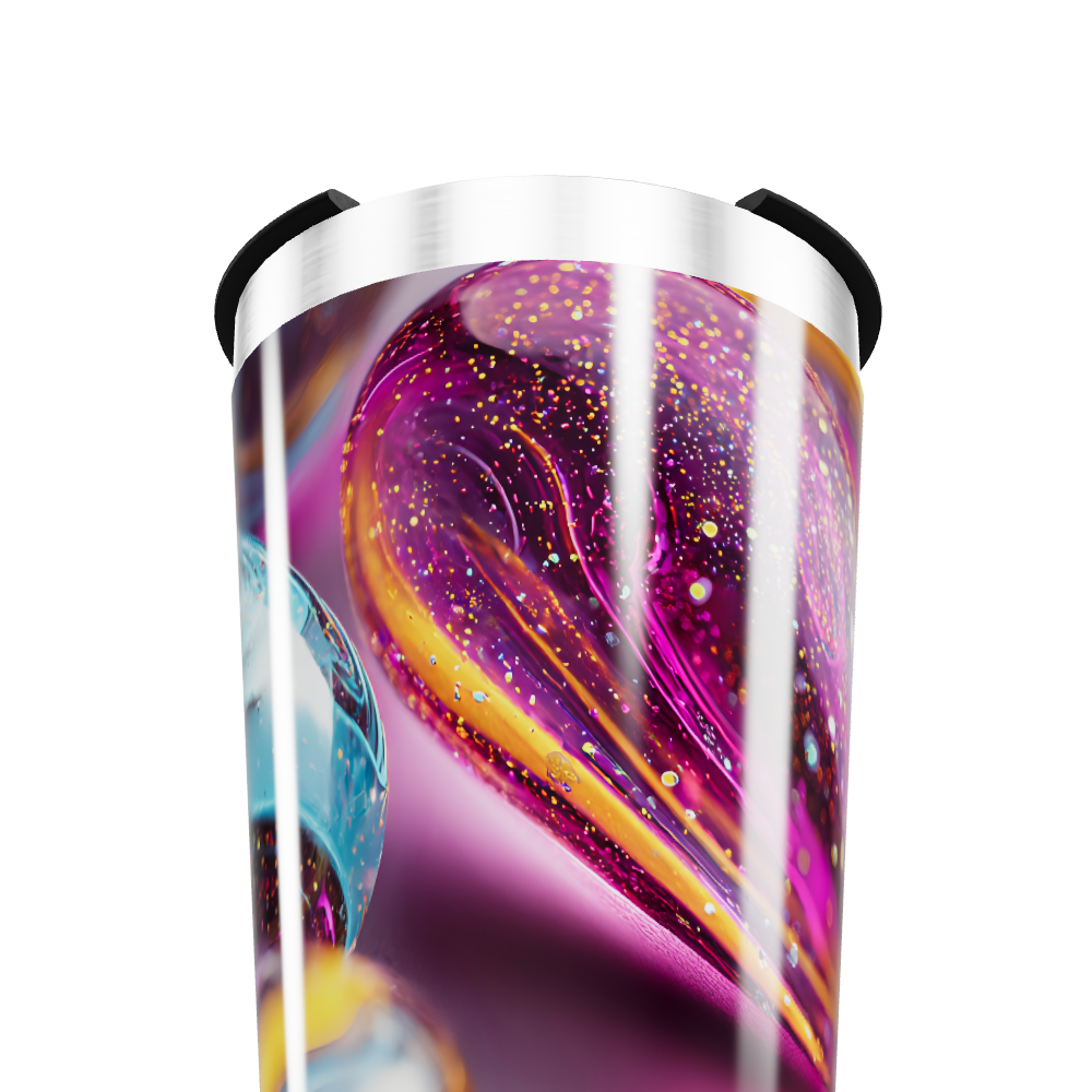 Copo Térmico - Estampa Galáxia Colorida