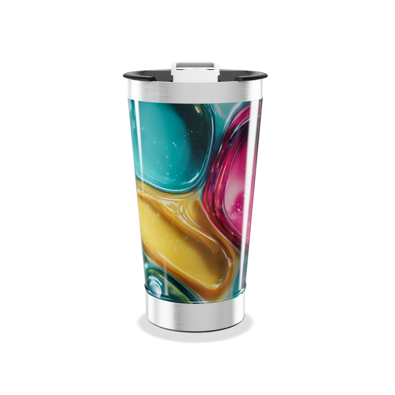 Copo Térmico - Estampa Multicolorida