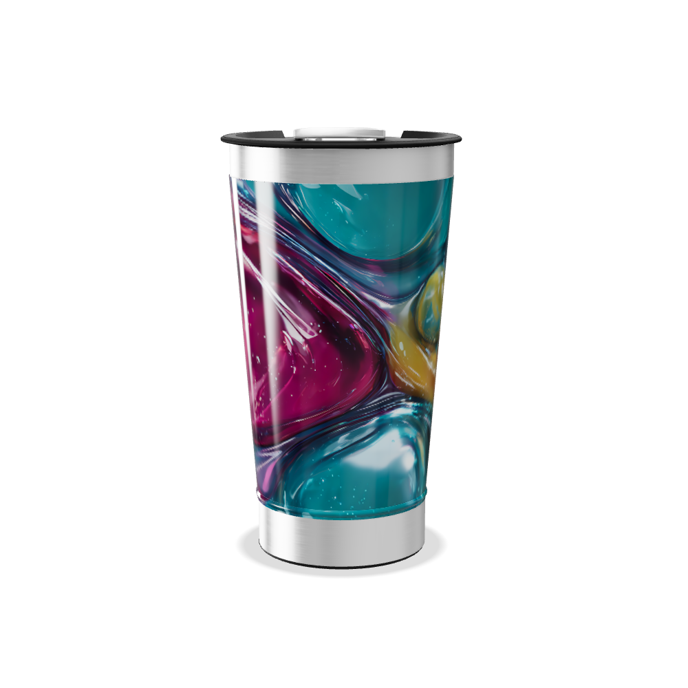 Copo Térmico - Estampa Multicolorida