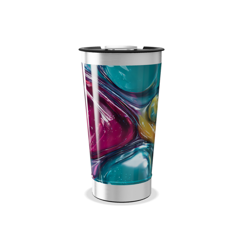 Copo Térmico - Estampa Multicolorida