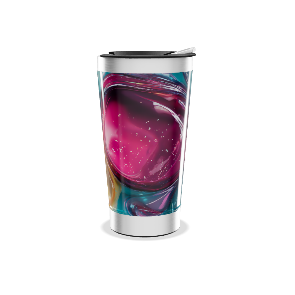 Copo Térmico - Estampa Multicolorida