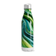 Garrafa Inox Verde - Estampa Marmorizada