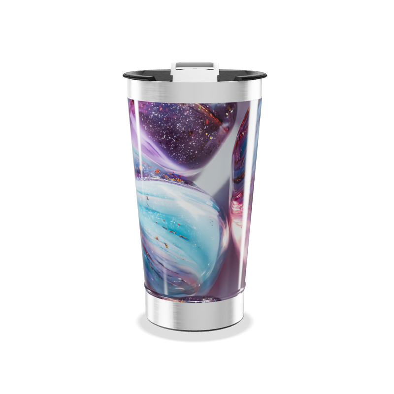 Copo Térmico - Galáxia Aço Inox