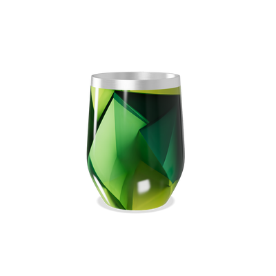 Copo Térmico Slim - Verde Geométrico