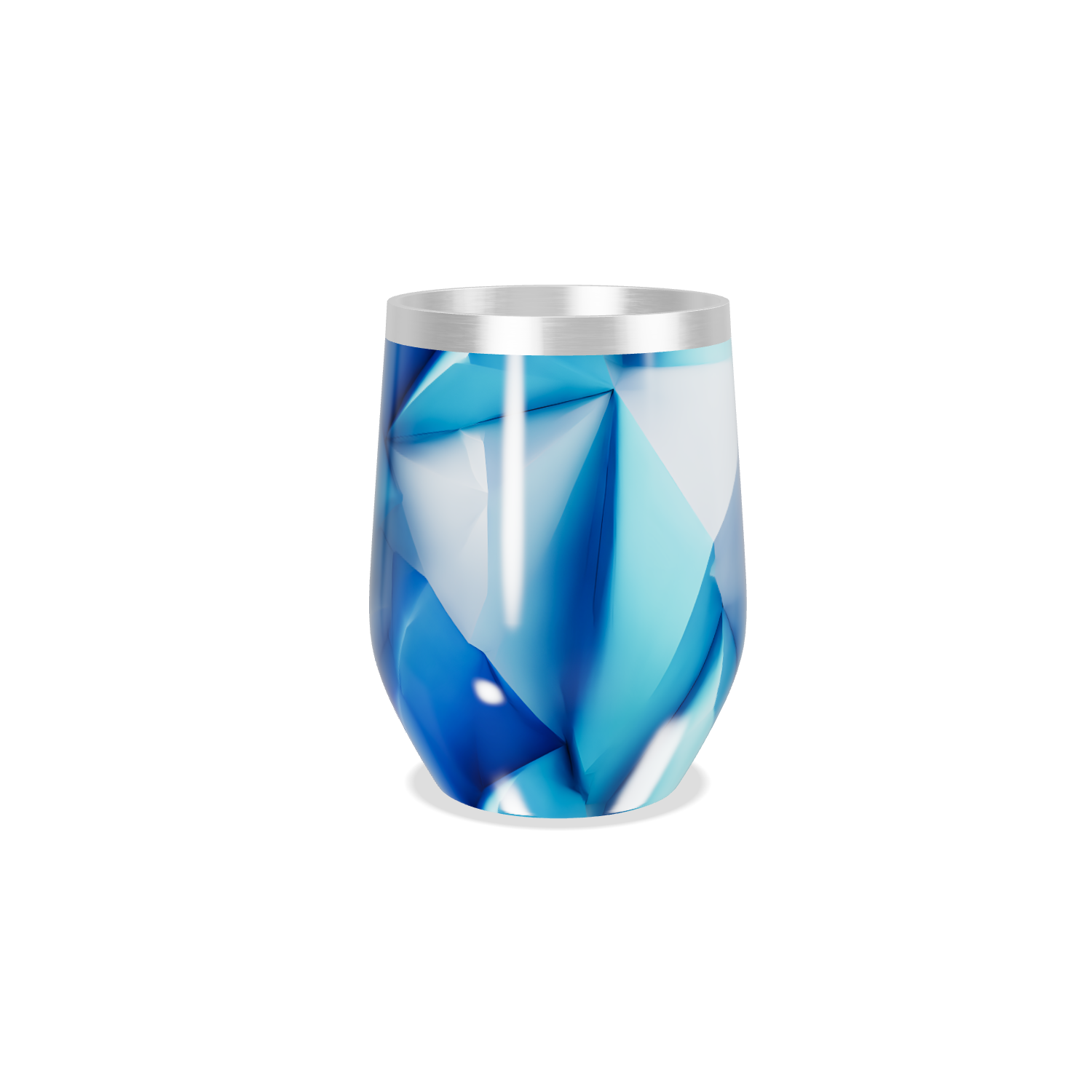 Copo Térmico Slim - Cristal Azul