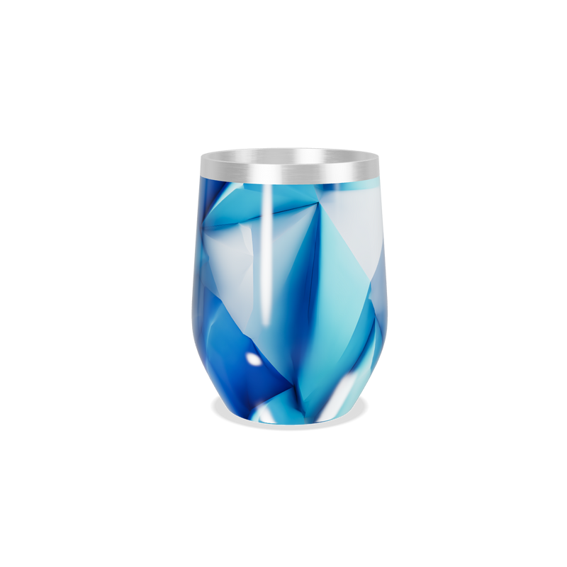 Copo Térmico Slim - Cristal Azul