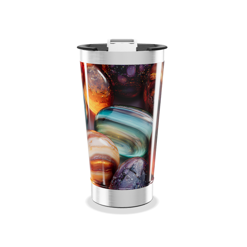 Copo Térmico - Estampa Planetas Coloridos