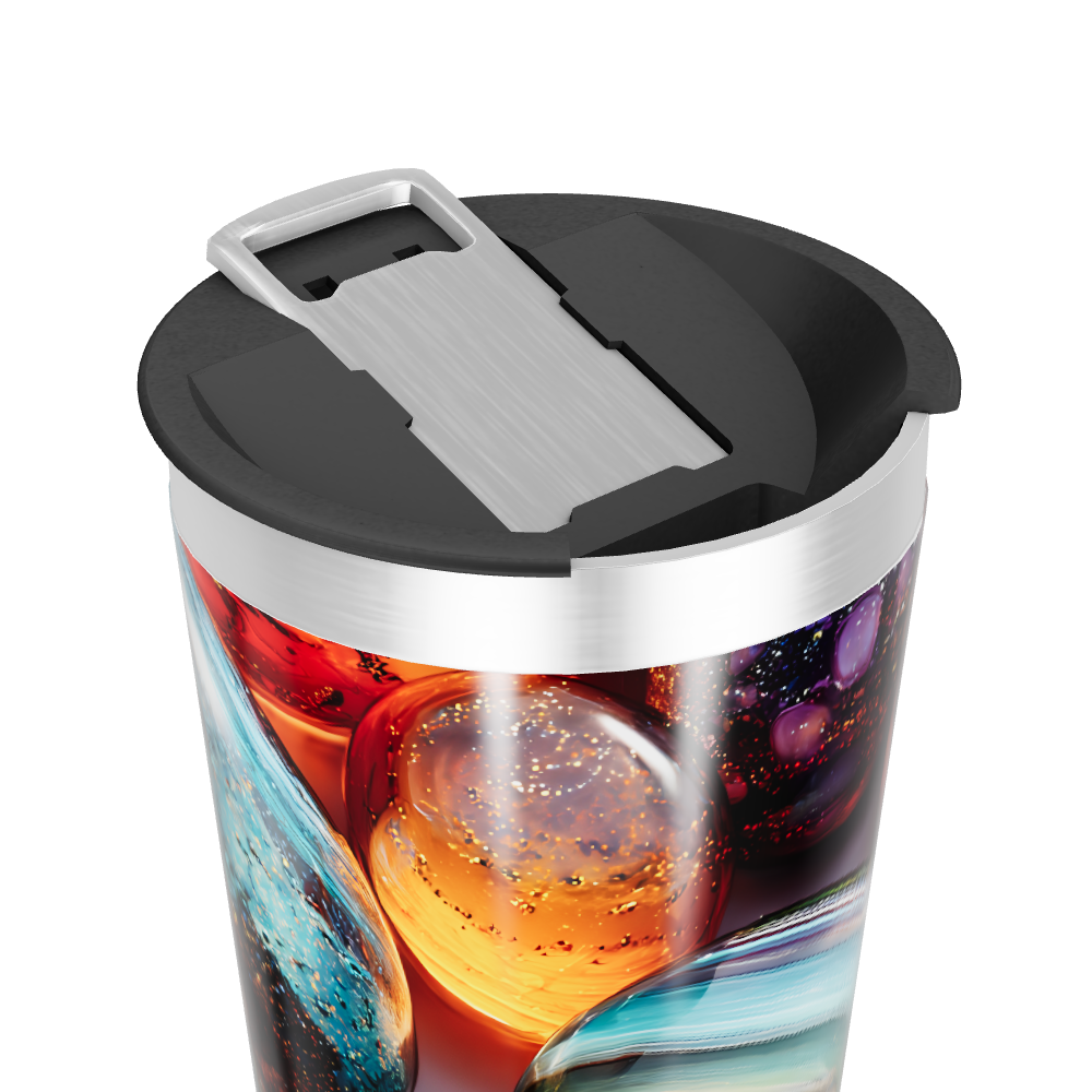 Copo Térmico - Estampa Planetas Coloridos