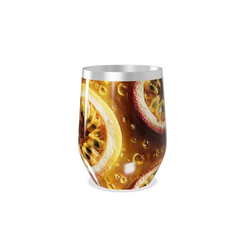 Copo Térmico Slim - Estampa Frutas Cítricas