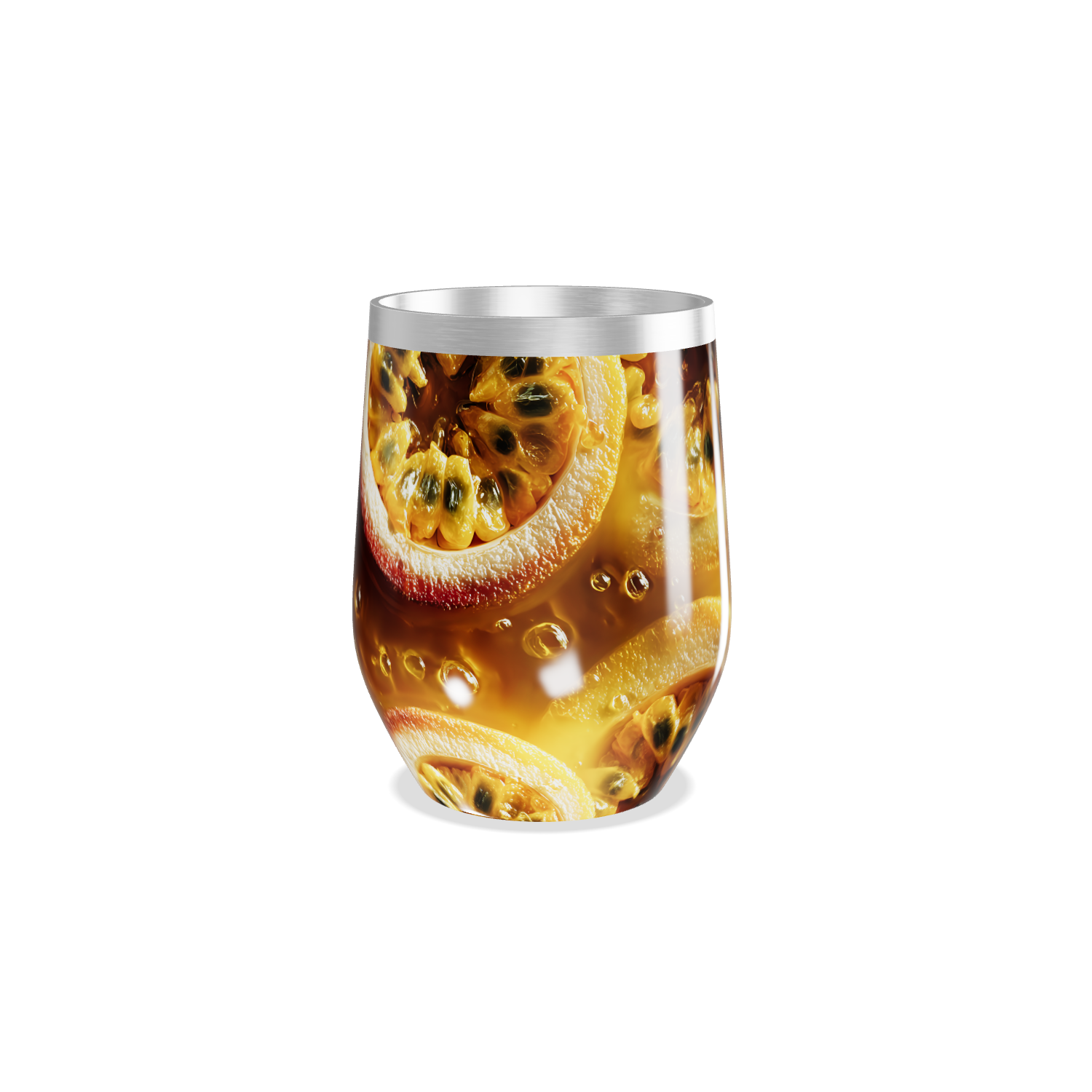 Copo Térmico Slim - Estampa Frutas Cítricas