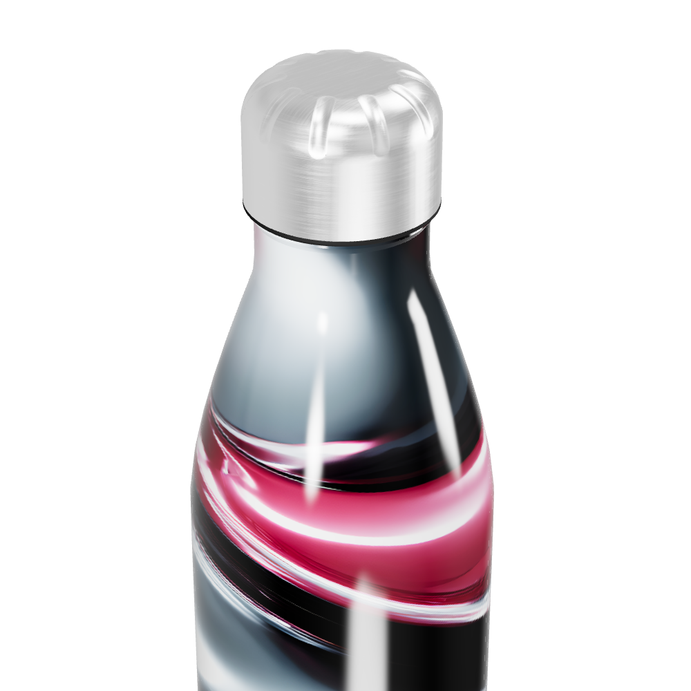 Garrafa Inox - Colorida com Design Moderno