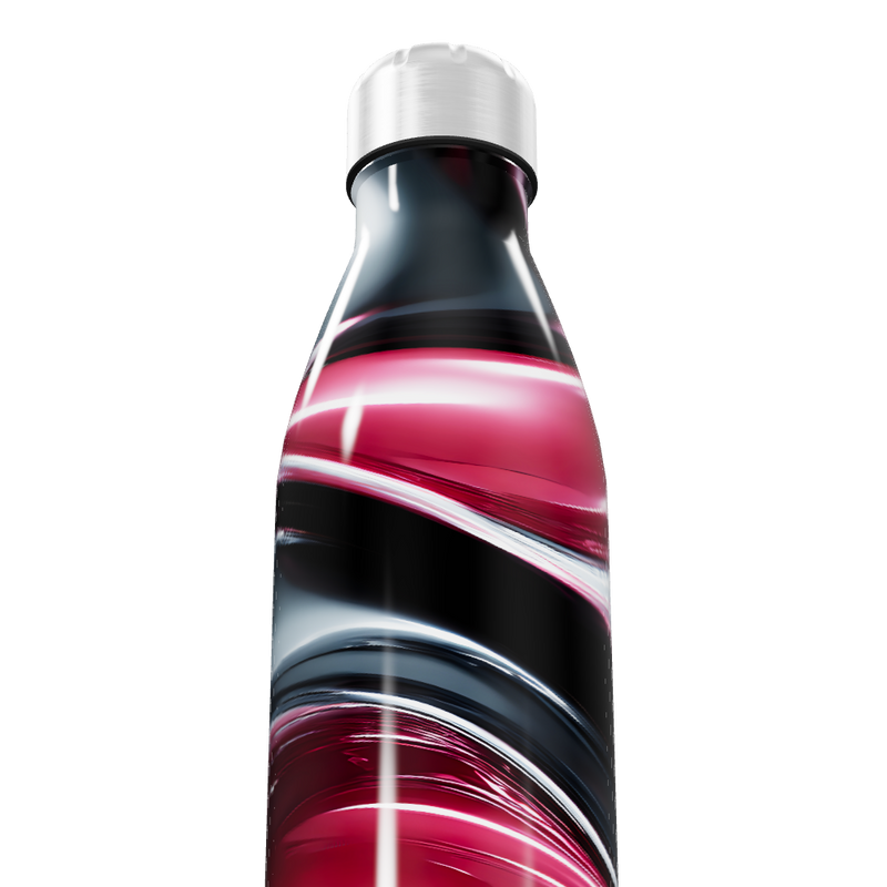 Garrafa Inox - Colorida com Design Moderno