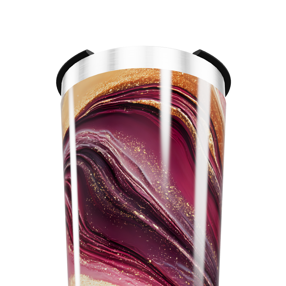 Copo Térmico - Estampa Abstrata Colorida