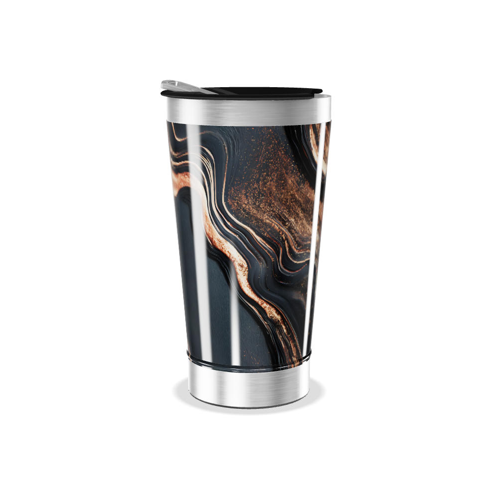 Copo Térmico - Com estampa marmorizada