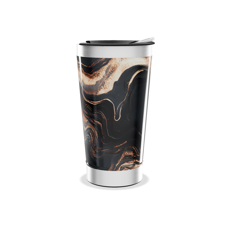 Copo Térmico - Com estampa marmorizada