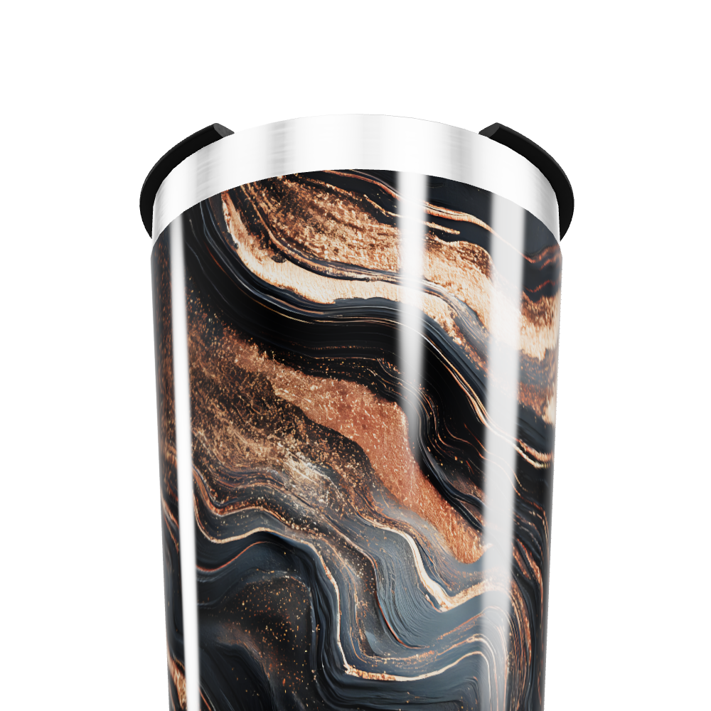 Copo Térmico - Com estampa marmorizada