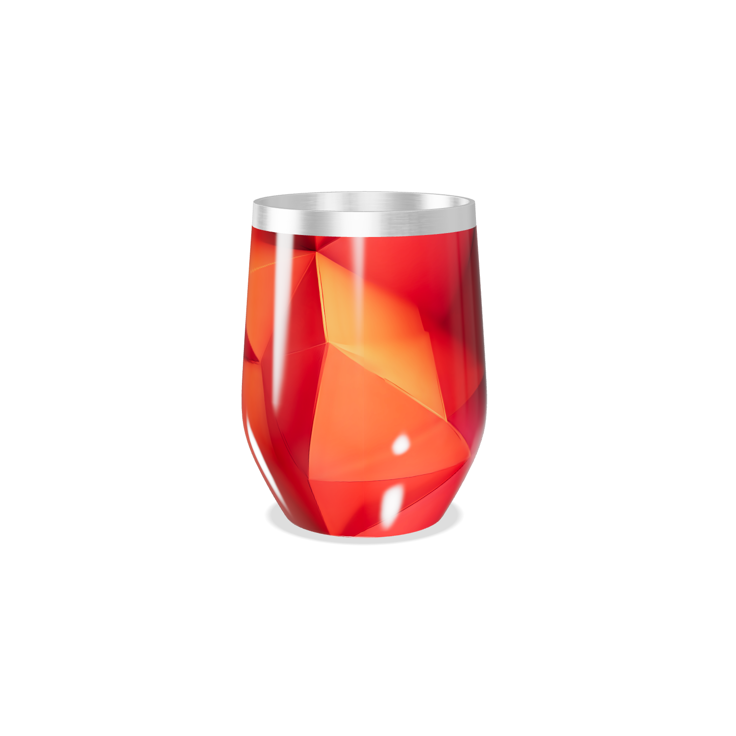 Copo Térmico Slim - Vermelho Translúcido