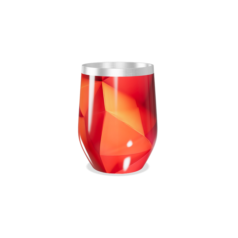 Copo Térmico Slim - Vermelho Translúcido