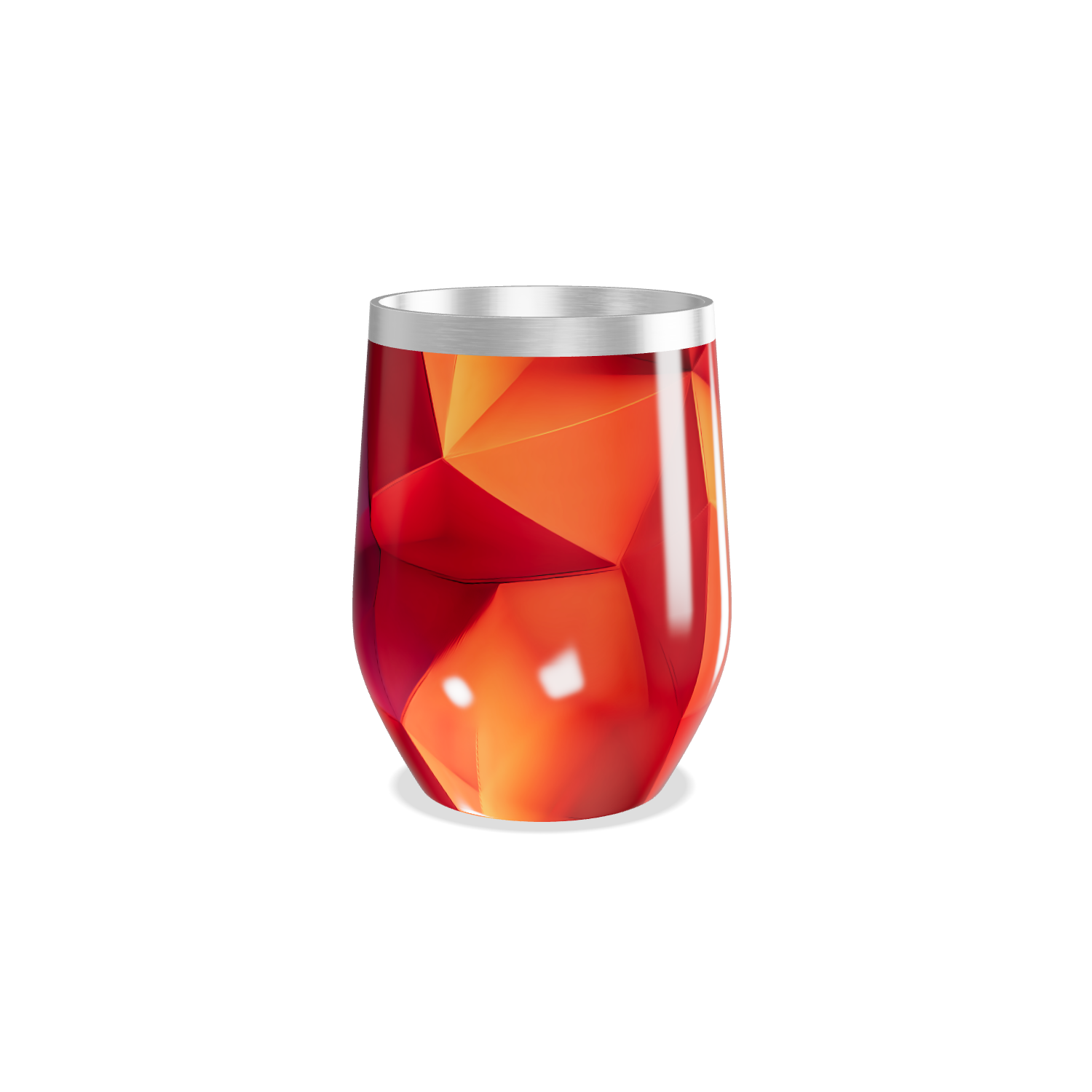 Copo Térmico Slim - Vermelho Translúcido