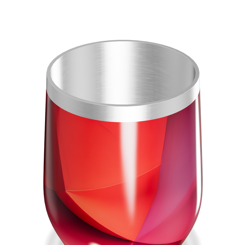 Copo Térmico Slim - Vermelho Translúcido