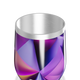 Copo Térmico Slim - Roxo Metálico Geométrico