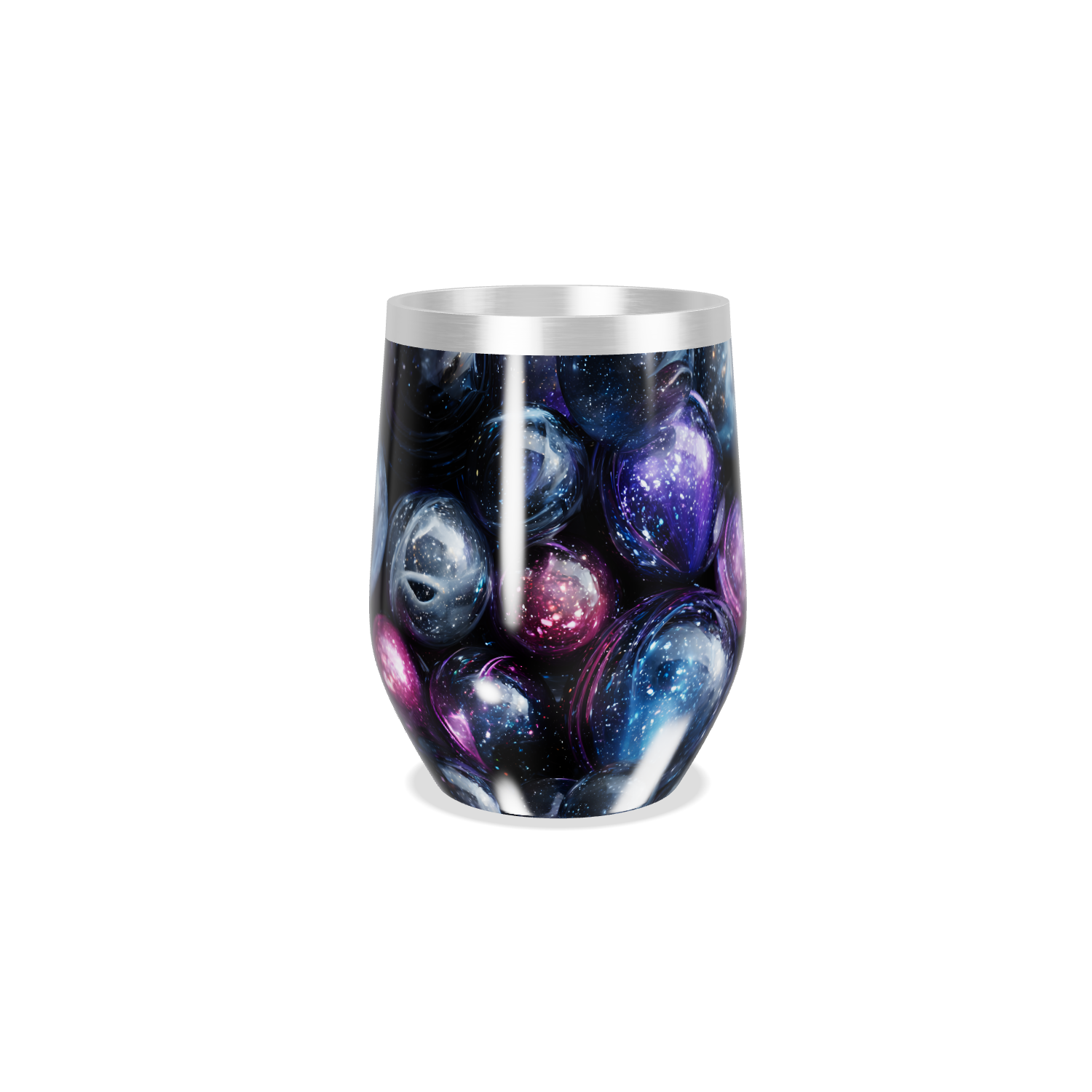 Copo Térmico Slim - Estampa Galáxia Colorida