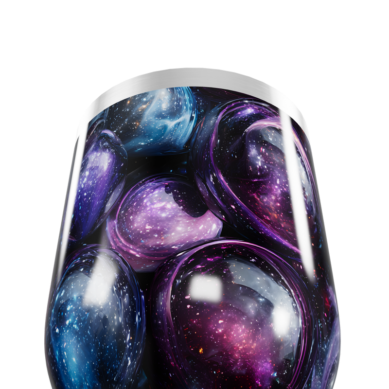 Copo Térmico Slim - Estampa Galáxia Colorida