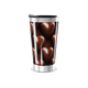 Copo Térmico - Estampa Corações Chocolate