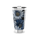 Copo Térmico - Floral Azul Inox