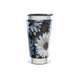 Copo Térmico - Floral Azul Inox